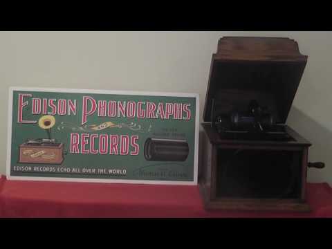 Edison blue amberol cylinder 3286 - Night Time In Little Italy by Frisco "Jass" Band