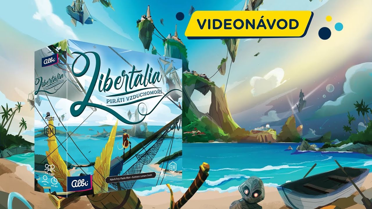 Libertalia: Piráti vzduchomoří - videonávod