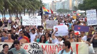 ComCausa na passeata 'Fora Feliciano'