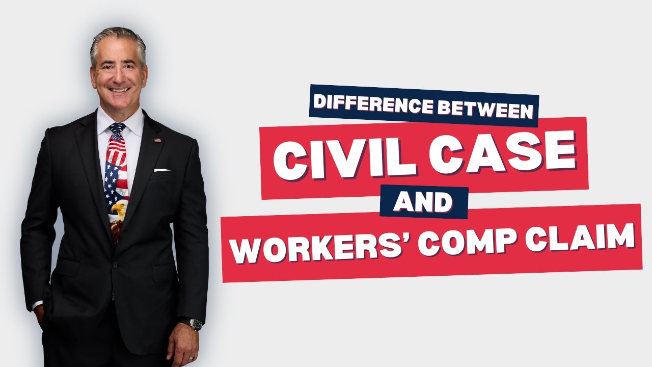 What’s the difference between a civil case and a workers’ compensation claim?