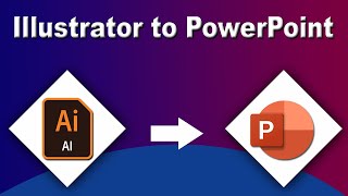 How to Edit Illustrator file to PowerPoint || Convert EPS to PPT
