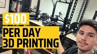 How to Make $100 Per Day 3D Printing | No Experience Needed & Low Investment