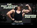 FULL BACK WORKOUT EXPLAINED