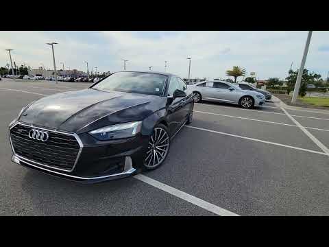 2021  Audi A5 Sportback - Brilliant Black / Rock Gray with the Ventilated Seats.