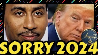 STEPHEN A SMITH APOLOGY TOUR SAYING BLACK PPL RELATE TO TRUMP BC OF HIS LEGAL ISSUES & MORE CHAOS
