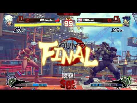 USF4 : AVM.Gamerbee vs BX3.Phenom - TOP 8 - SGB 2K15