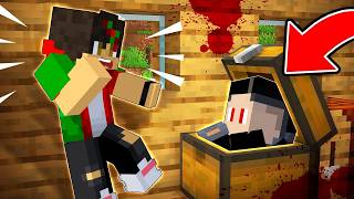 TRAPPED INSIDE a CHEST in Minecraft!