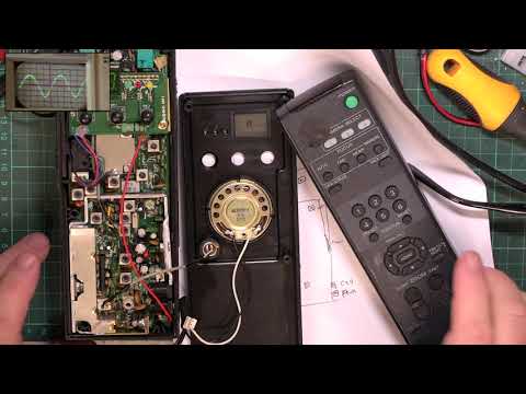 Skiptech HS2000FM CB27/81 CB radio handheld -Repair pt2 of 2