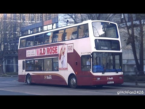 [LRT] (Retired) 698 & 700 Farewell Drive By, Dennis Trident Plaxton President