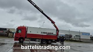 Mercedes-Benz Actros 2551, 6x2, V8 Euro5, Palfinger PK16502 flatbed truck | Image 5 - Autoline