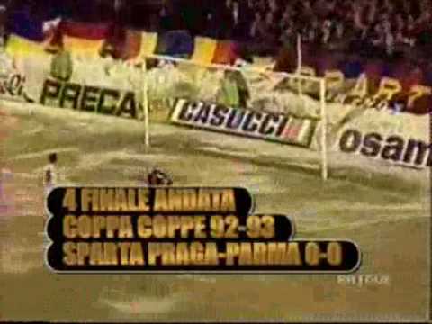 Sparta Prague-Parma QF ECWC 1992-93