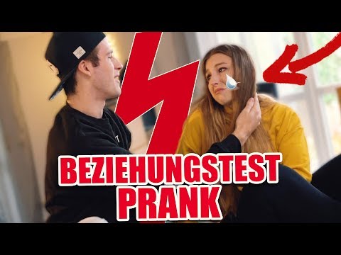 SOLL ICH SCHLUSS MACHEN? | Beziehungstest Prank an meine Freundin