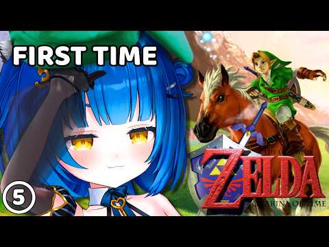 【LOZ: OCARINA OF TIME】SECOND TEMPLE! FIRE 🔥🐎 FIRST TIME PLAYTHROUGH! 【Poko Rakun】