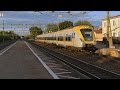 Trains in Laxå 20-7-2016 In de warme avond van 20-7-2016 bezocht ik het mooie station van Laxå. Het voormalige goederenemplacement is compleet overwoekerd, met uitzondering van de laatste sporen bij de terminal. Deze leken in gebruik.
Ik heb een mooi aantal treinen vast weten te leggen, waaronder twee X2000