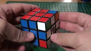 Rubik's Cube 3x3x3 - reorienting two corner pieces