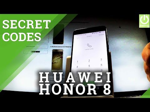 Codes in HUAWEI Honor 8 - Hidden Features / Secret Menu