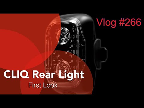 Cliq Rear Bike Light - first look from Smart Bike Lights