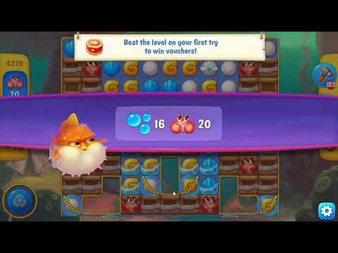 Fishdom level 4378 🐠 Playrix HD