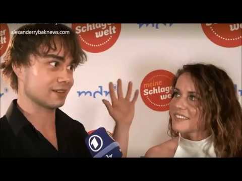 Alexander Rybak and Franziska Wiese -  Interview 21.10.17 w/subs