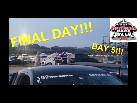 FINAL DAY!!! Rocky Mountain Race Week 2.0 2021 Day 5 - Thunder Valley Raceway Park Noble, OK