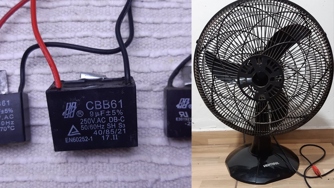 capacitor dos ventiladores | veja como testar e identificar quando ele realmente está com defeito