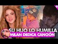 Asi fue como Milan hijo de Shakira humilló a Píque en su nueva cancion. Se filtra canción de Milan.