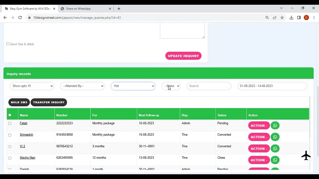 Easy Gym Software Training