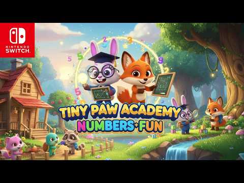 Tiny Paw Academy - Numbers Fun | Trailer | Nintendo Switch