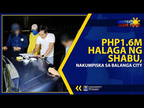 PHP1.6M HALAGA NG SHABU, NAKUMPISKA SA BALANGA CITY | TV48 STATION