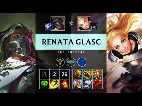 Renata Glasc Support vs Lux: Vision Controller - EUW Challenger Patch 14.24