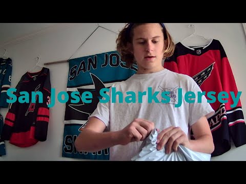 Unboxing a San Jose Sharks Vintage Jersey!