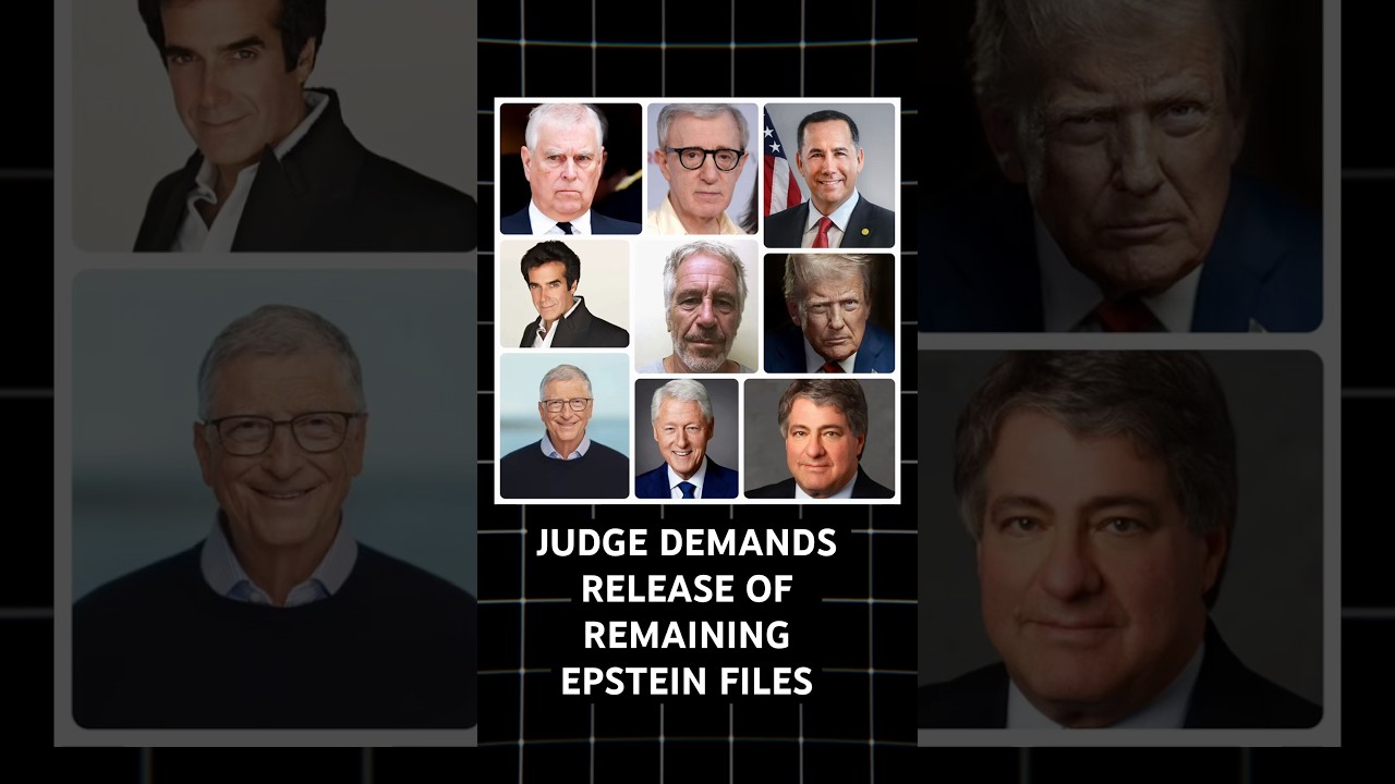 🚨 BREAKING - Judge orders release and names of remaining Epstein Files ‼️