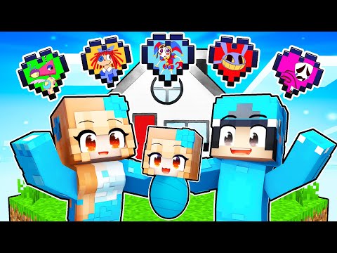 OMZ Family Digital Circus in Minecraft!