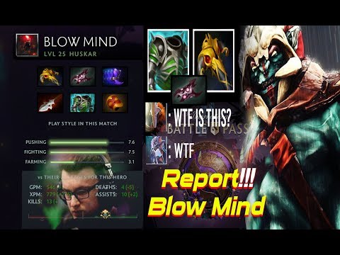 MIRACLE INSANE !! Play Huskar 7.22 Patch Dota2