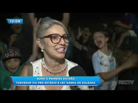 Torcedor vai ao estádio e LEC ganha de goleada