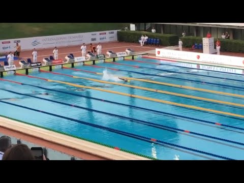 Men’s 50m Freestyle Final (Sette Colli Trophy 2019)