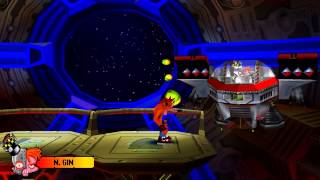 Crash Bandicoot 2: Cortex Strikes Back 100% Walkthrough HD - Part 28: N. Gin