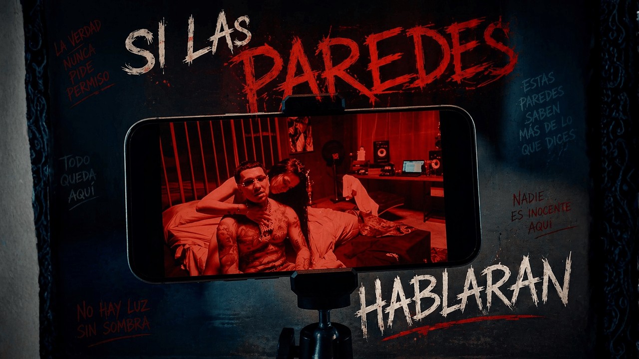 Blessd - SI LAS PAREDES HABLARAN (Lyric Video)