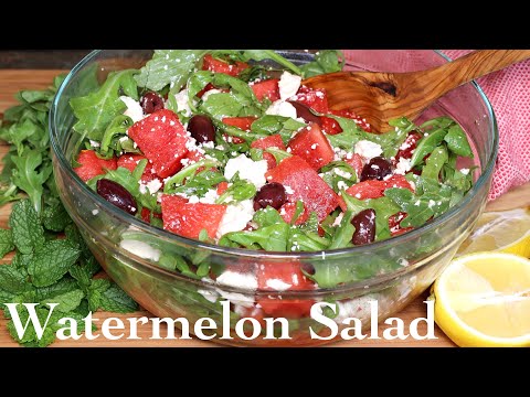 Refreshing Watermelon Salad with Feta & Mint - Perfect Summer Recipe