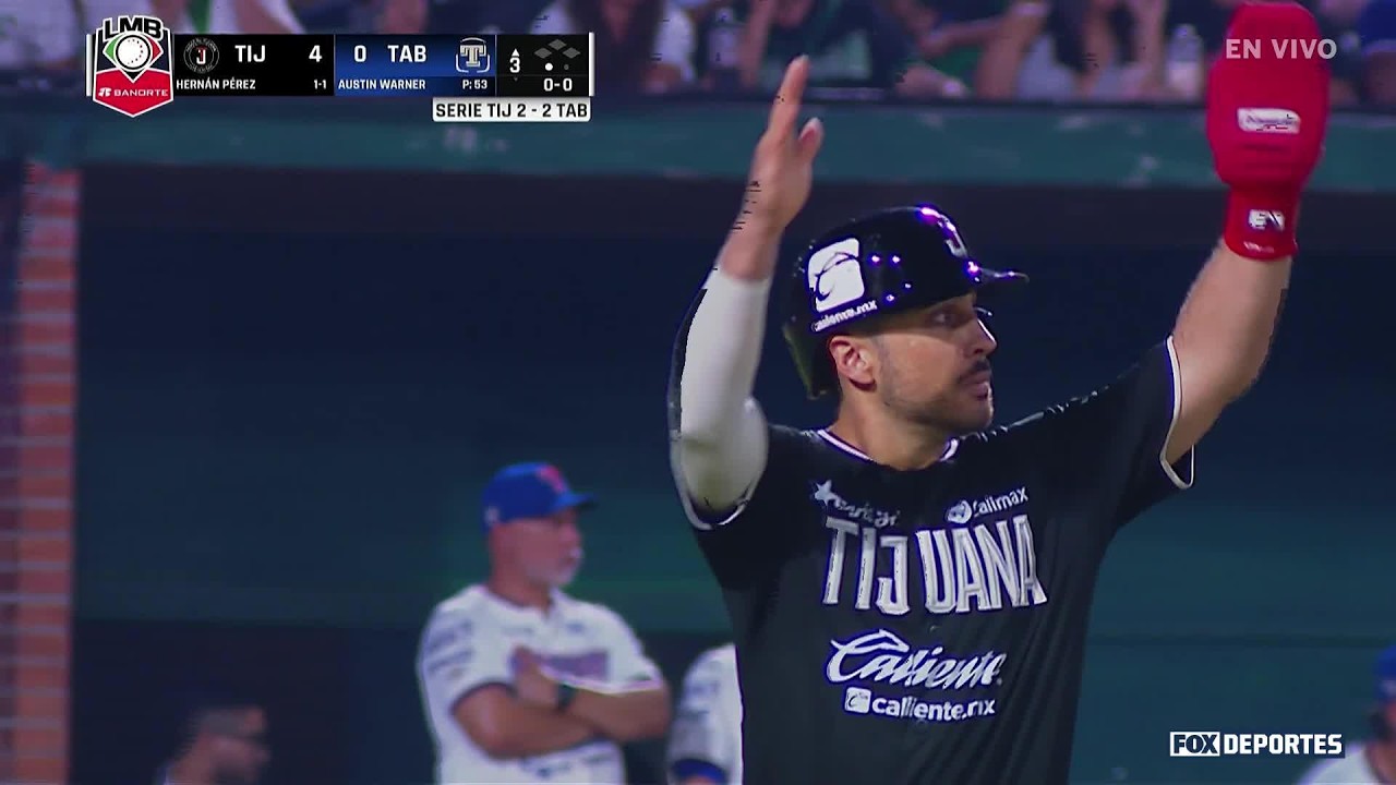 DOBLETE REMOLCADOR Hernán Pérez | Toros de Tijuana 4-0 Olmecas de Tabasco | Serie del Rey, J5 | LMB