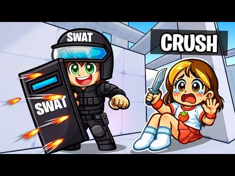 Sunt AGENT *SWAT* si imi APAR Prietena pe ROBLOX RIVALS...