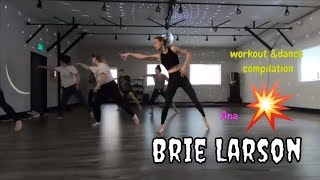 Brie Larson Dance Compilation |Behind the scene Captain Marvel