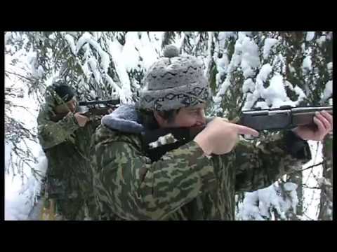 Охота на медведя на берлоге