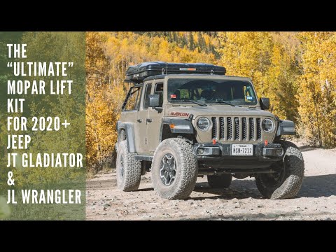 The "ULTIMATE" Mopar Lift System & Evaluation for 2020+ Jeep JT Gladiator/JL Wrangler
