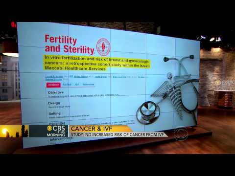 Study: No increased cancer risk from IVF