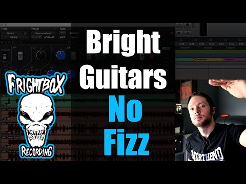 How To Brighten Metal Guitars Without Fizz - Mixing HEAVY Guitars
