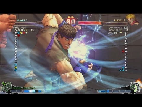 Sekiganryu (Ryu) vs LeviStrauss1829 (Ken) - AE 2012 Matches *1080p*