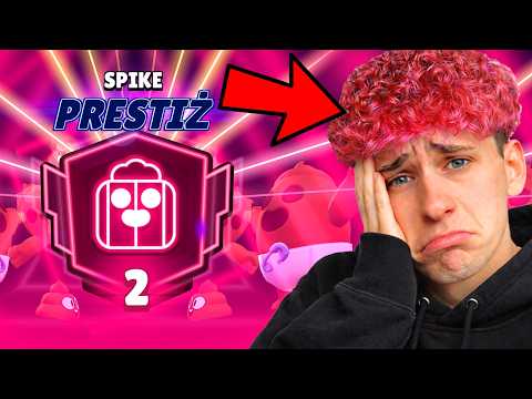 JAK NIE WBIJE PRESTIŻ 2 w BRAWL STARS to FARBUJE WŁOSY NA RÓŻOWO...😨