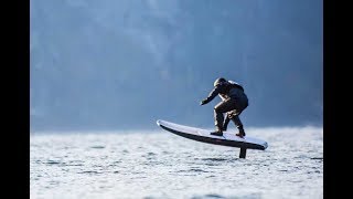 Waviator electric hydrofoil surfboard