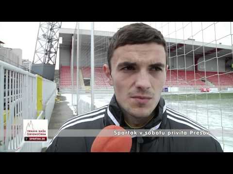 Spartak v sobotu privíta Prešov